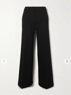 SPANX Bod Women’s Shaping Wide Leg Black Lined Pants Travel Yoga Classic